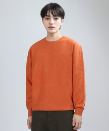 viscose cashlon knit (orange)