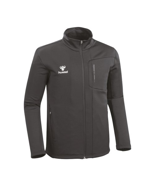 Спортивная флисовая кофта - Black (HM-2533)