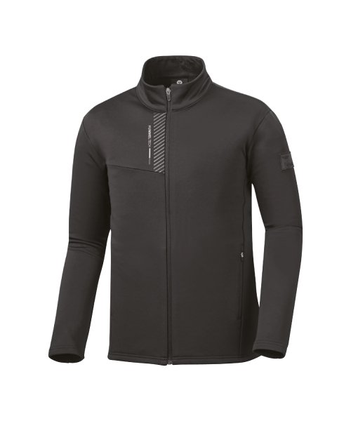 Спортивная флисовая кофта - Black (HM-2534)