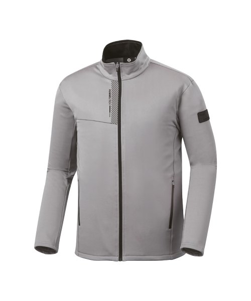 Спортивное термохуди из флиса - Grey (HM-2534)