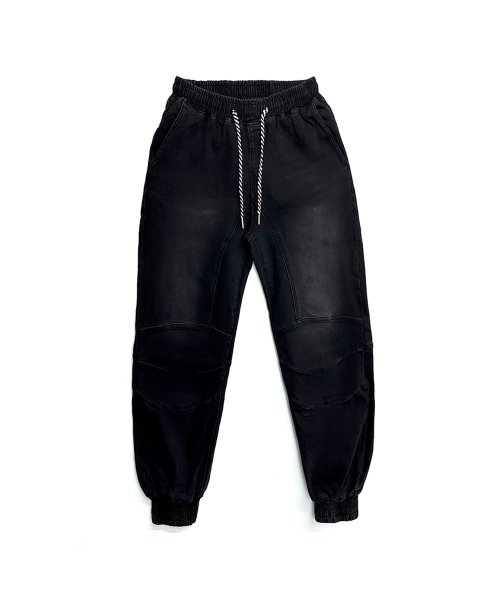 Black store denim jogger