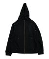 TCM angel hooded zip-up (black)