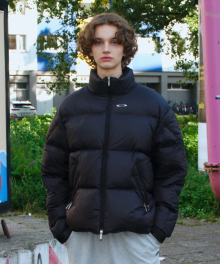 [레이 착용] Identity Down Jacket - Black