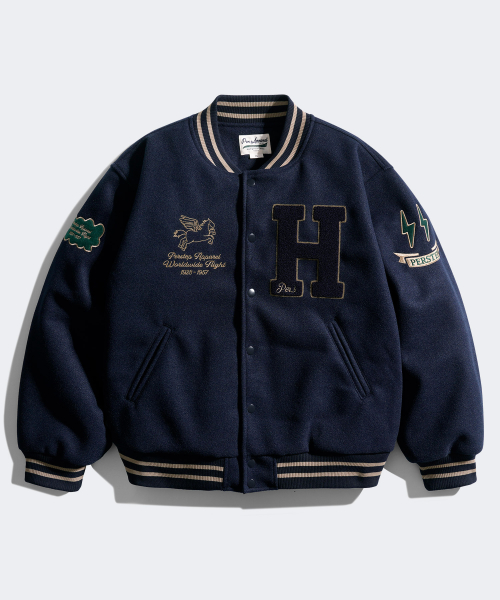 Куртка-варсити Flying Horse Navy JUOT4593