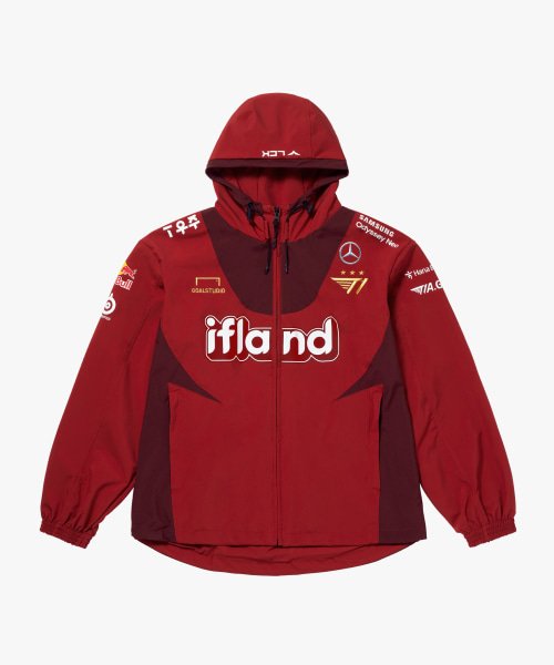 골스튜디오(GOALSTUDIO) 2023 T1 UNIFORM WORLDS JACKET -RED - 사이즈 