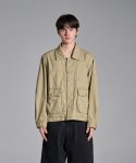 노운(NOUN) detachable vintage jacket (beige)
