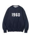 1960 sweatshirt(napping) navy