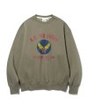 wyoming air force sweatshirt(napping) olive