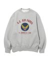 wyoming air force sweatshirt(napping) 8% melange
