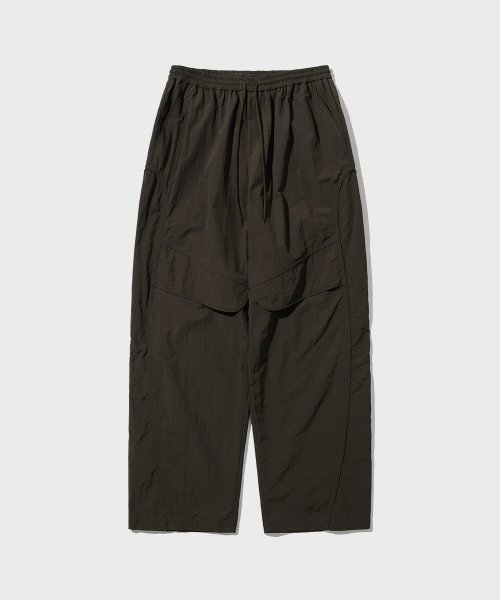 Нейлоновые брюки Track Piping_Khaki