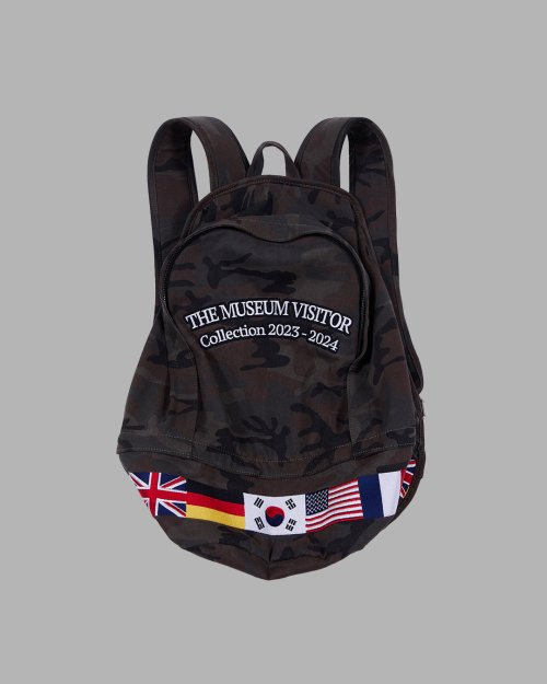 MUSINSA | THE MUSEUM VISITOR FLAG STITCHED BACKPACK