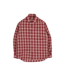 Gallery Graphic Check Pattern Shirt - Red