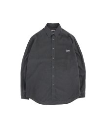 Gallery Wave Logo Dying Shirt - Washed Black