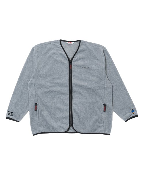 ORIGINAL FLEECE CARDIGAN GRAY