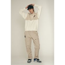 Brushed Cotton stretch Cargo Pants_G4PAW23081BEX