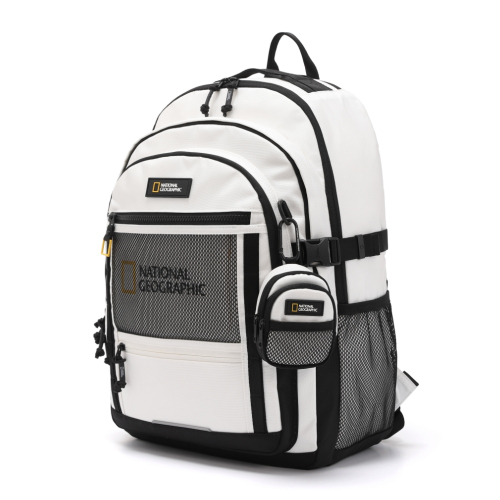 내셔널지오그래픽() 메쉬 포켓 백팩 WHITE 상품 이미지