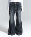 Marcia Low Rise Bootcut Jeans - Smoky Gray