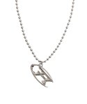락케이크(ROCKCAKE) Half Moon Necklace - Silver