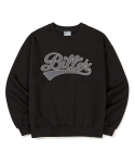 비터(BITTER) Baseball Logo Sweatshirts Black