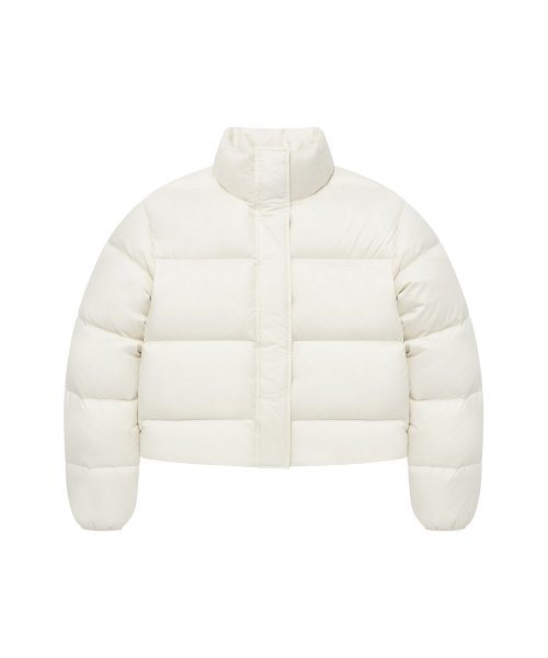 Женский укороченный пуховик Snow (Ivory)
