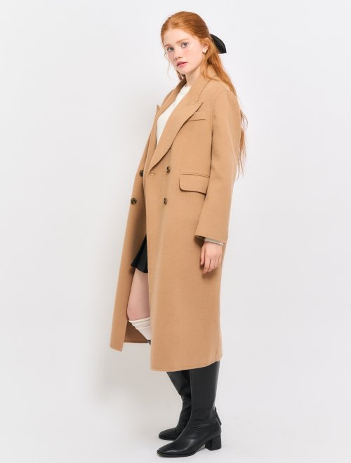 Coat hotsell beige wool