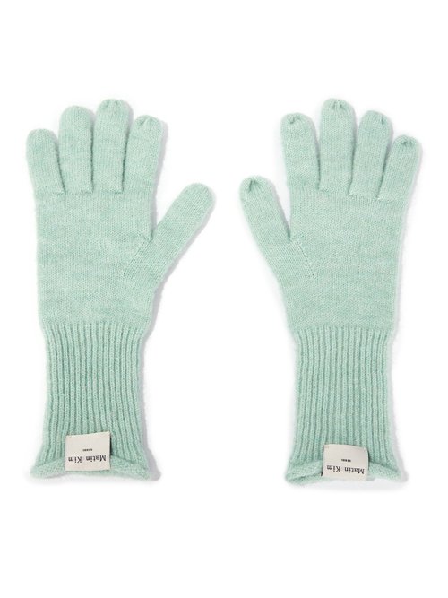 手袋 [MATINKIM]finger hole short gloves in khaki Kinco Men's Lined Premium Grain Goatskin and Synthetic