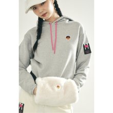 Eco-fur Hand Warmer Waist Bag (for Women)_G6BAX23721IVX