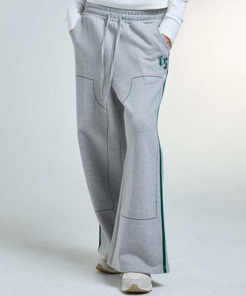 AM STITCH LINE PANTS(GRAY)