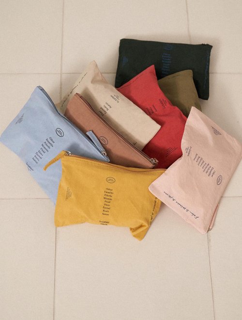 ☆HOTEL PARIS CHILL☆ Holiday Pouch 8color HOTEL PARIS CHILL | Hotel 827 - Haus Haus
