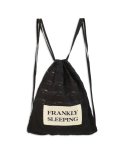 프랭클리(FRANKLY) Frankly Sleeping String Bag, Black