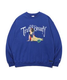 SNOW WHITE SWEET AS CAN BE SWEATSHIRTS ROYAL BLUE