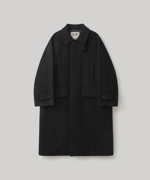 어나더 오피스(ANOTHER OFFICE) Voyager Bold Balmacaan Coat
