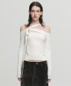 TANGLE STRAP TOP / IVORY