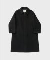 Legacy Balmacaan Coat (Black)