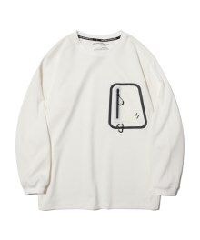 WLT011_OUT POCKET COVER LONG SLEEVE_White