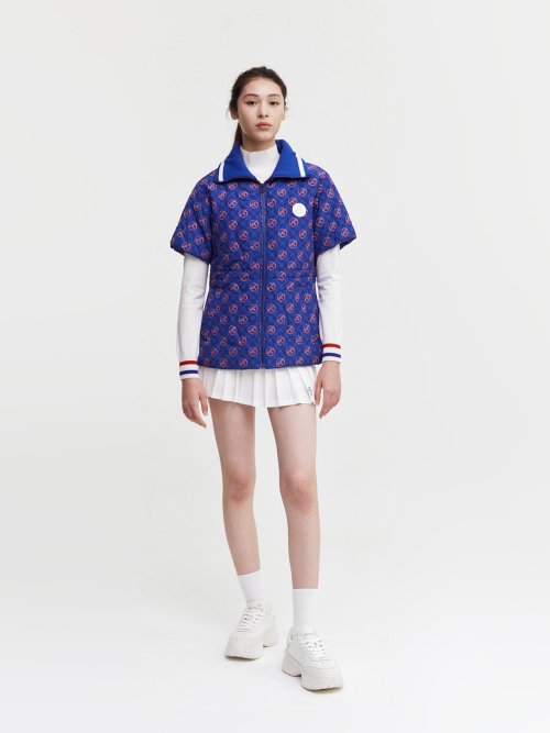 Короткий пуховик W Resort с коротким рукавом