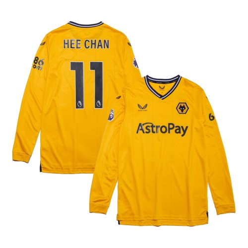 오버더피치(OVER THE PITCH) 2023-2024 WOLVES HOME L/S JERSEY #11 HEE CHAN - 사이즈 & 후기 | 무신사