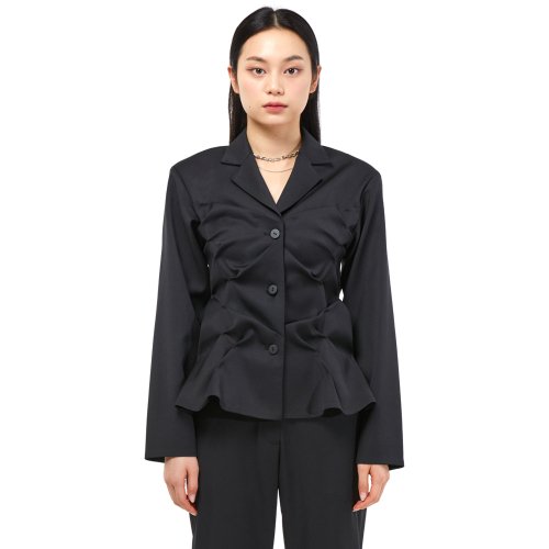 DOZI - Slim Jacket _ Black