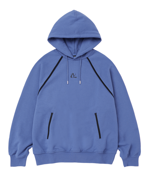 Pinwheel худи на молнии Light Blue