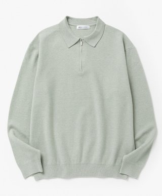 half zip up - MUSINSA