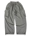Pigment Sweat Cargo Moreover Wide Pants Gray