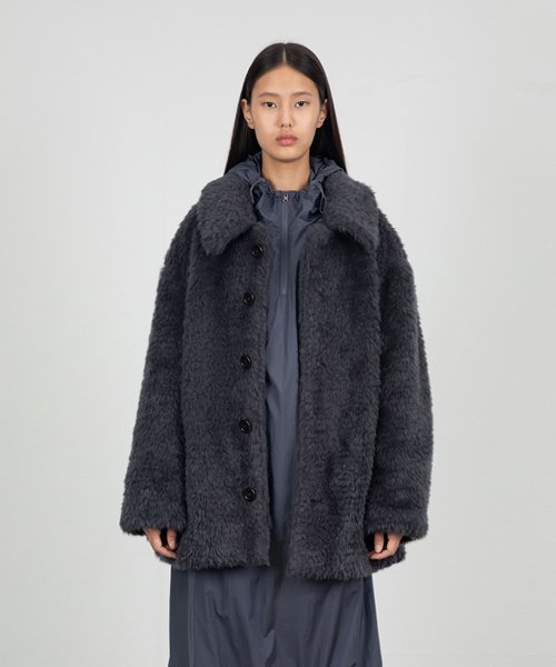 아모멘토(AMOMENTO) FUR MID COAT - 사이즈 & 후기 | 무신사