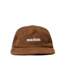 MARKM BASIC LOGO CORDUROY CAP BROWN