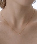 티오유(TOU) [silver925] TB006 tiny pearl n ball necklace