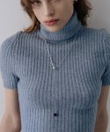 티오유(TOU) [silver925] TB001 drop ball necklace