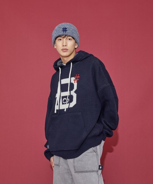 [BEENTRILL X BROOKLYNDENIM] оверсайз трикотаж (Navy)
