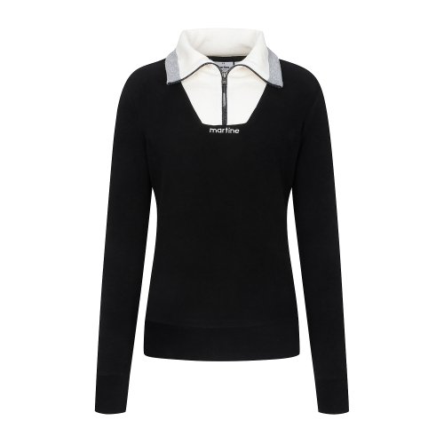 Sailor Collar Shirts_Black