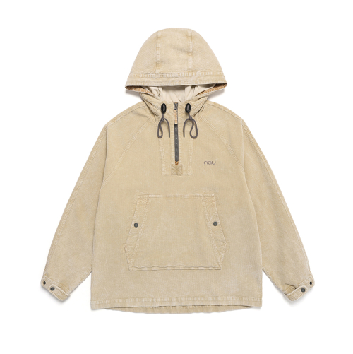 Анорак из вельвета Garment Dyeing 2 Beige