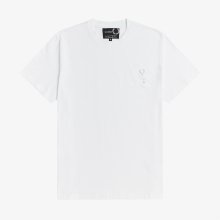 [Raf Simons] 로렐 핀 디테일 티셔츠 (100) AFPM2111856-100