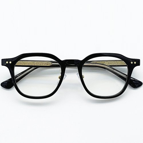 MNTA 블랙 뿔테 안경 glasses